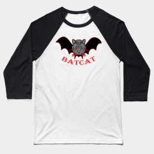 Funny Cat, Halloween, BATCAT, Trending 2018 Gift, Graphic Design Baseball T-Shirt